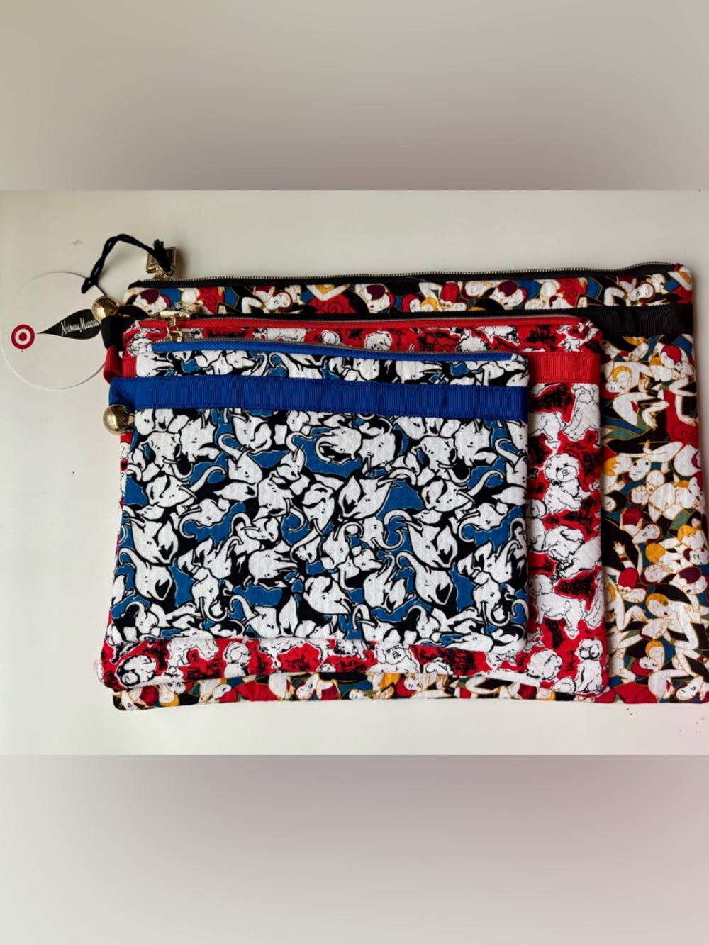 Carolina Herrera Collab Travel Cosmetic Bags - Set of 3